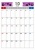 10月カレンダー　2024年　令和6年　A4縦