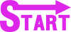 START(ｽﾀｰﾄ）のデザイン文字【PNG】07