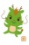 2024年辰年キャラクターイラスト11/全身・線なし