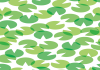 水面の睡蓮の浮き葉のシームレスなパターン
