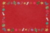 クリスマスカード　赤