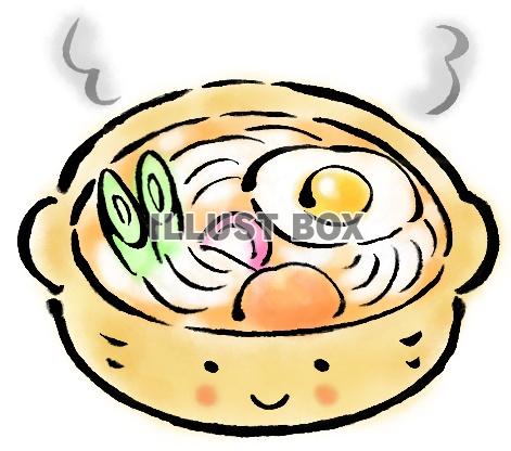 筆絵の煮込みうどん１