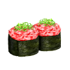 ネギトロの軍艦巻き 2貫