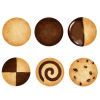 丸いクッキー 6種セット