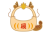 2024年辰年の干支だるまフォトフレーム年賀状07/png