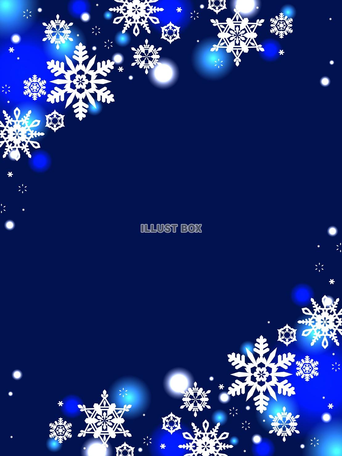 クリスマスカード風テンプレート
