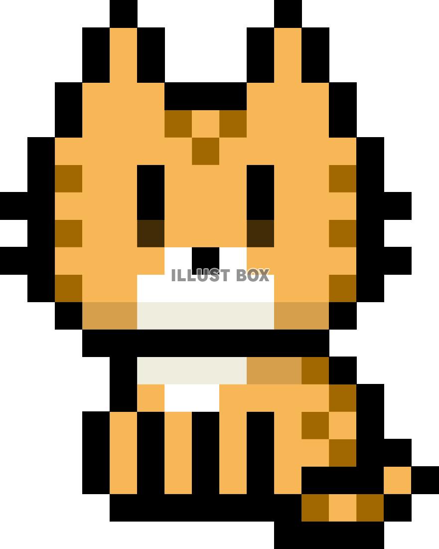 【ドット絵】ねこ