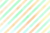 手書き風水彩ストライプイエローグリーン