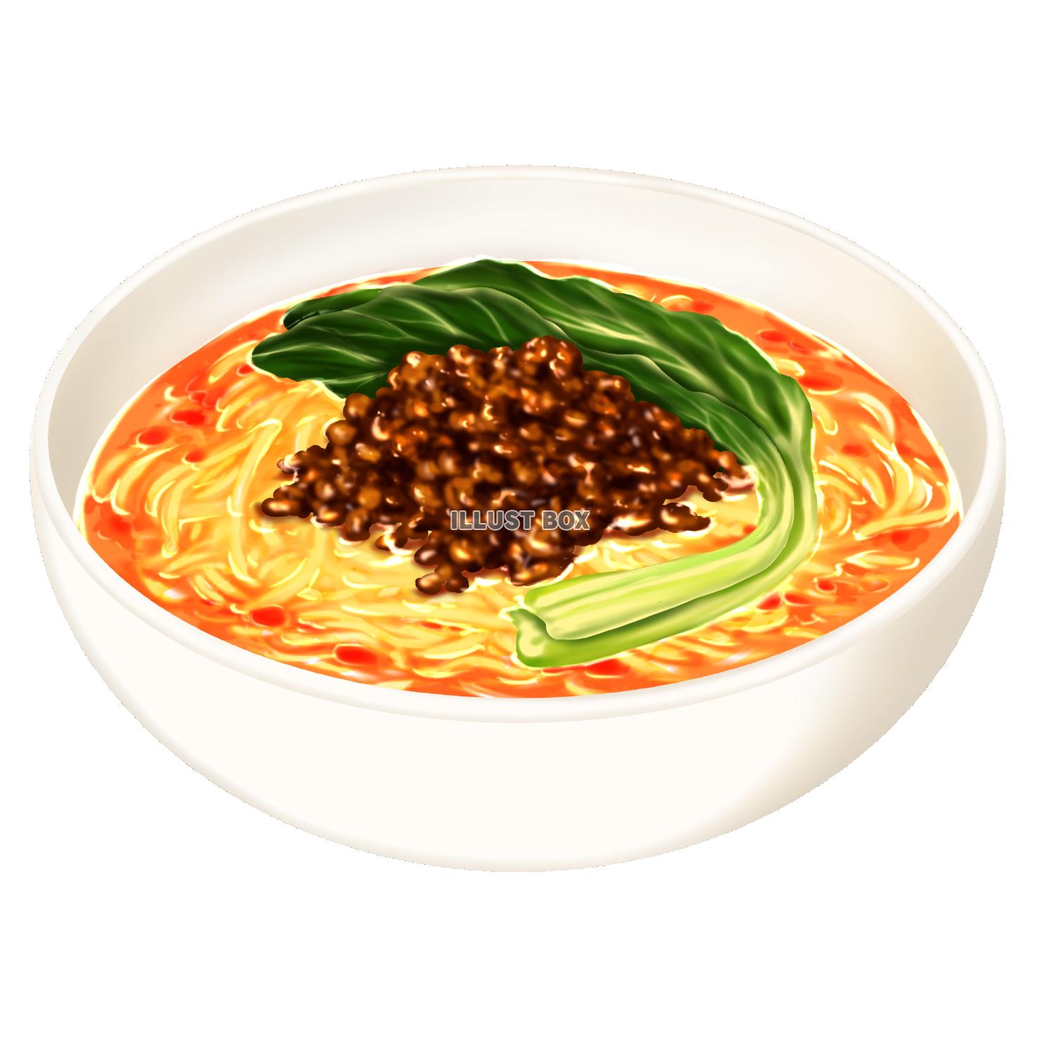 担々麺 青梗菜乗せ