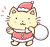ネコのサンタさん２