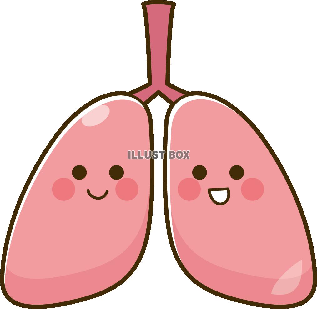 肺のキャラクター