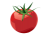 真っ赤に熟れた新鮮なトマトのイラスト素材
