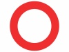 赤い丸の記号、円のアイコン