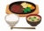 食事★洋食シリーズ★ハンバーグセット★ご飯・みそ汁付