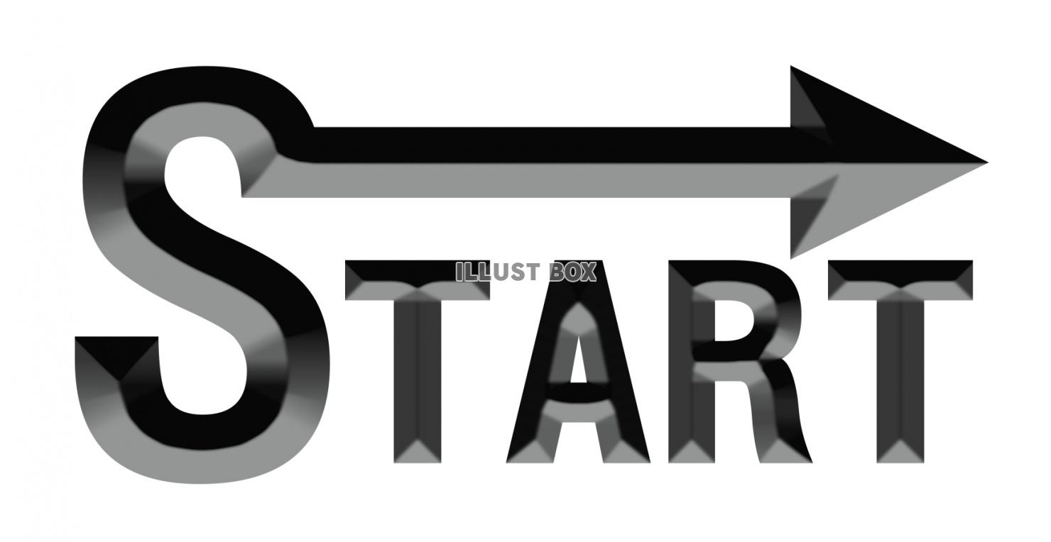 STARTのデザイン文字（新）【白背景】03