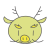 辰年の龍のキャラクター　顔