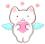 ハートのネコさん２