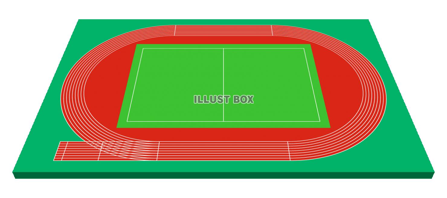 陸上競技場のトラック