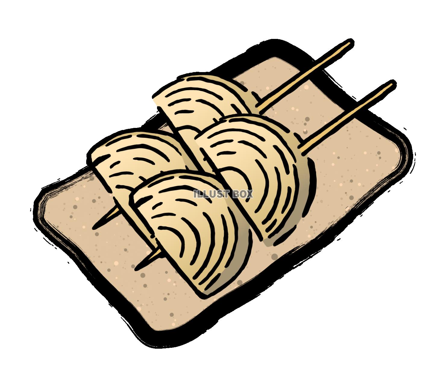 焼き鳥「玉ねぎ」のイラスト