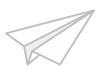 紙飛行機のシンプルなイラスト
