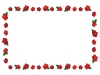 梅と葉のフレーム02