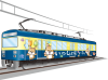 しばちゃん電車（透過PNG）ZIPにIllustratorEPS