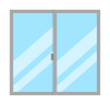 窓のイラスト