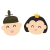 シンプルなおひなさま