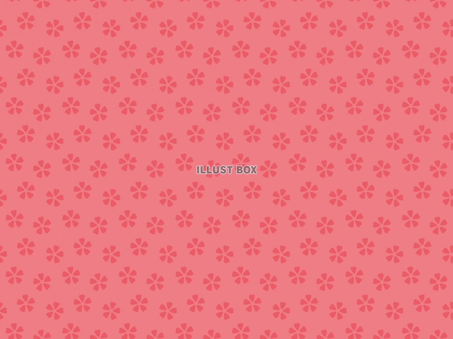かわいいピンクの小花柄の背景１