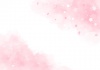 ピンクの水彩桜背景