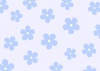 シンプルな花の背景素材（青）
