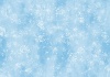 冬イメージの雪の結晶背景　水色