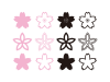 桜の花びらアイコン