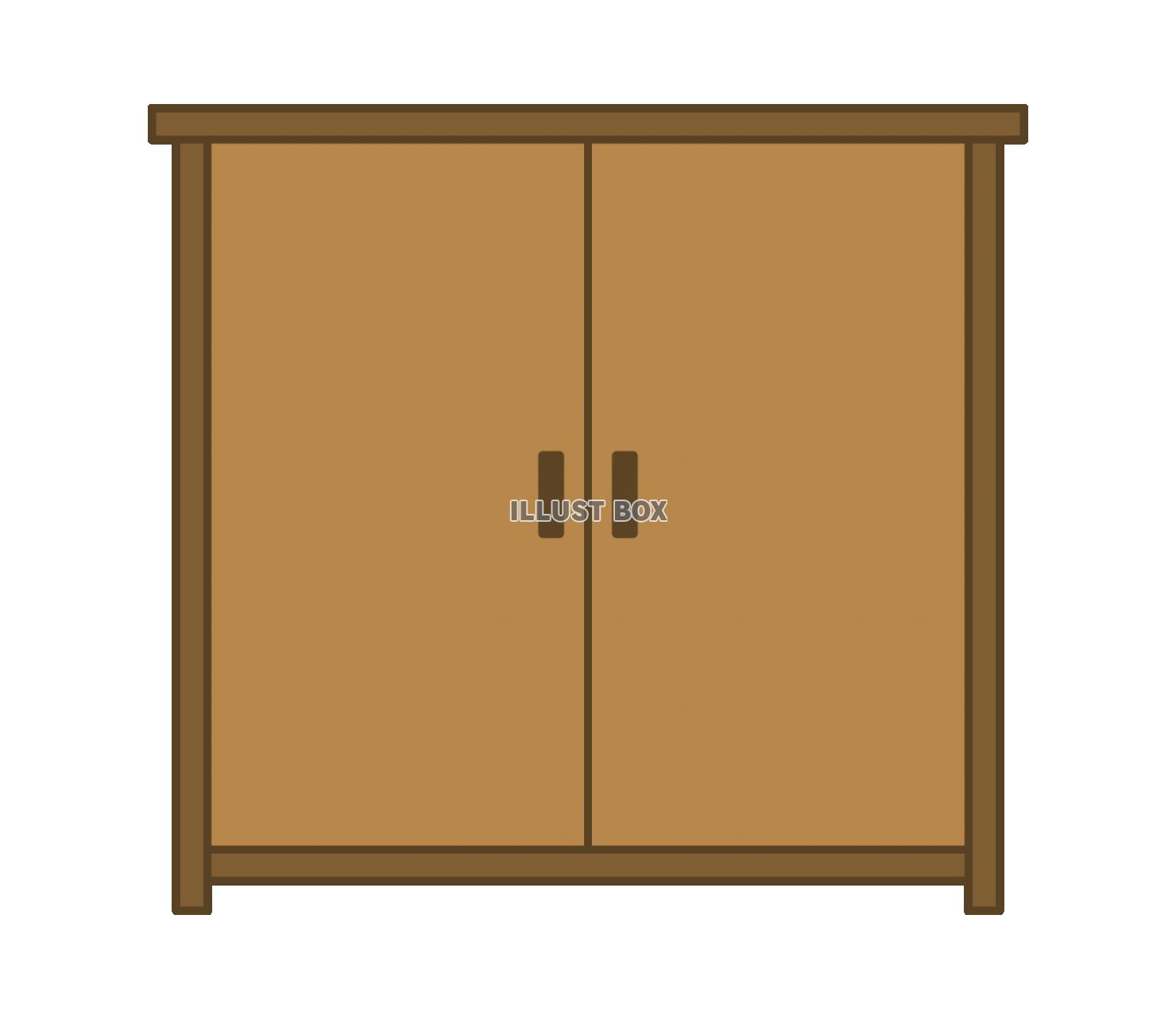 キャビネットのイラスト
