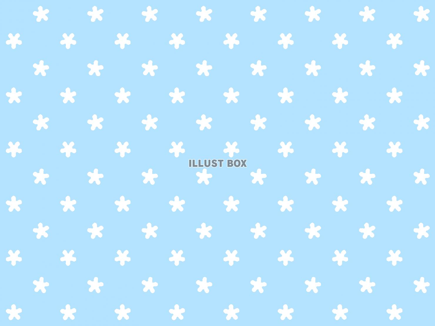 【花の背景】１－３　水色　透過png