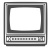 ブラウン管テレビの線画