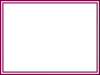 【二重線フレーム】１　えんじ色　透過png