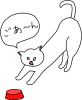 猫喋る【PNG】