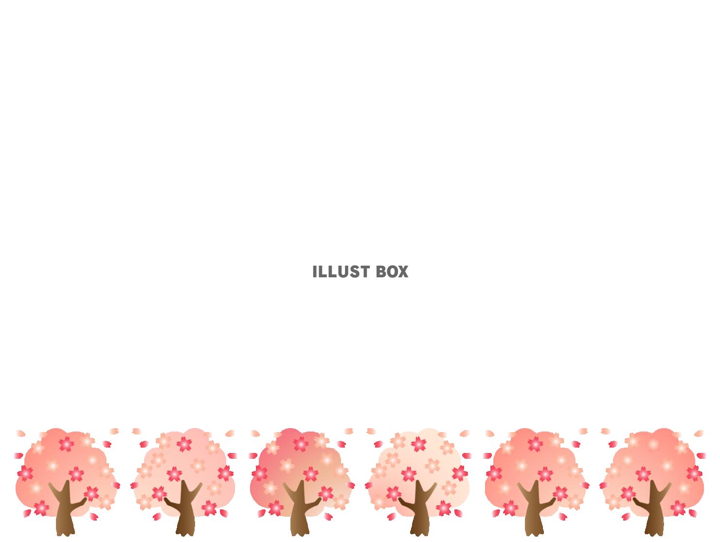 桜の木の背景