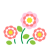 ピンクのお花