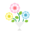 カラフルな花束