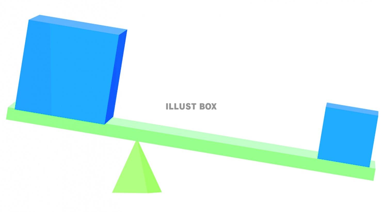 「てこの原理」のイラスト【JPEG】05