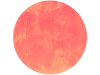 赤い水彩風テクスチャの円フレーム　173