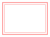 ピンクのシンプルな四角いフレーム　174
