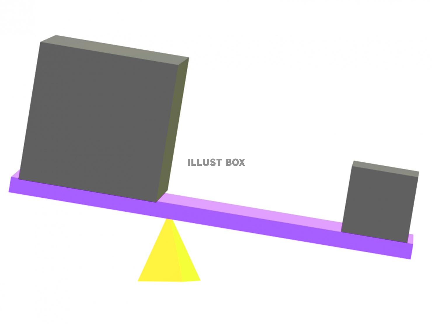 「てこの原理」イメージ用素材【JPEG】05
