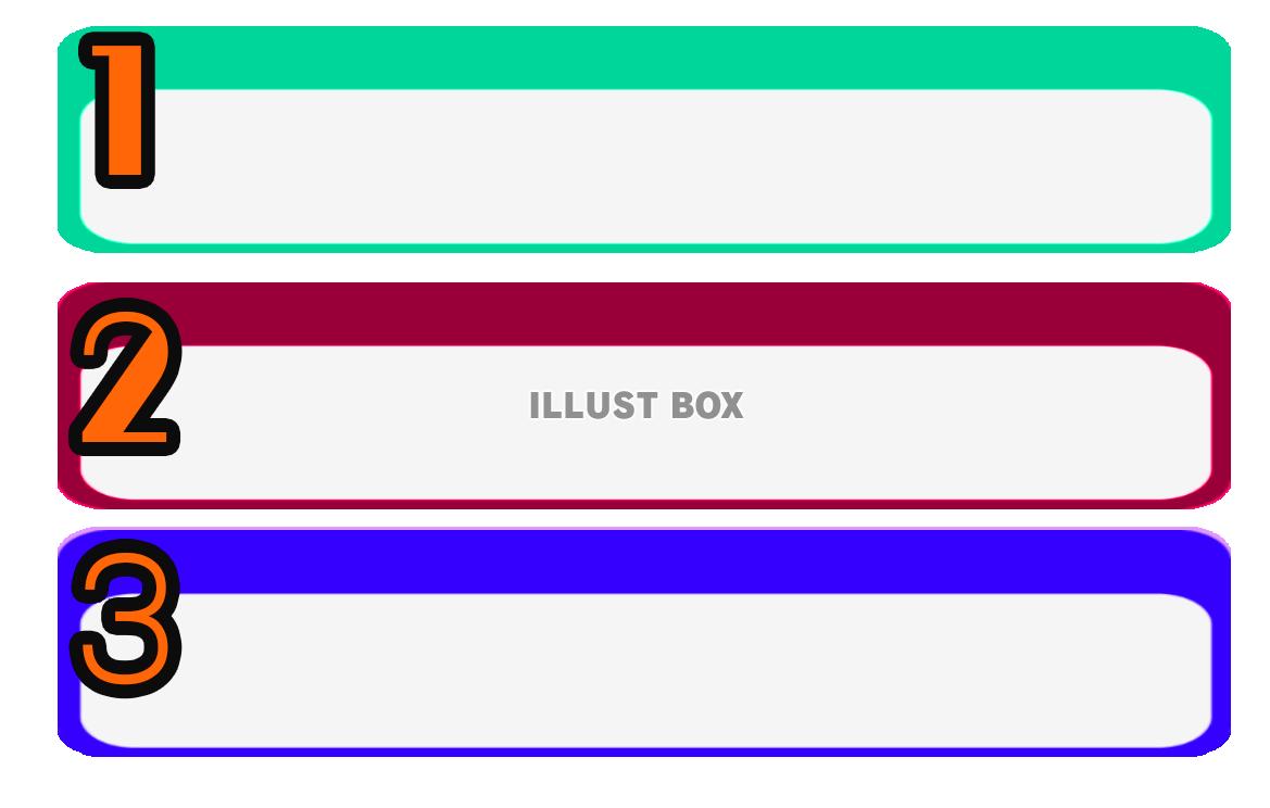 「3段3行3色」のフレーム素材_06