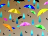 「雨降り風景」デザイン素材_06