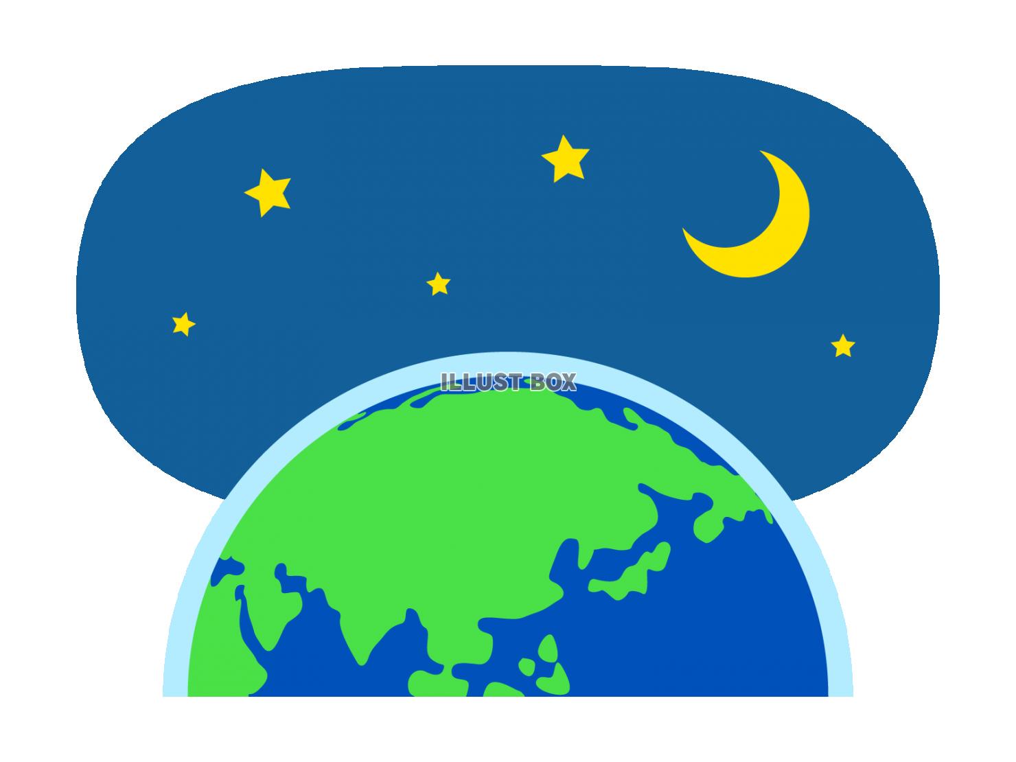 夜の地球