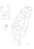 4_地図_海外・台湾・分割・白黒