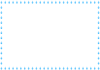 【雨のフレーム】１　水色　透過png